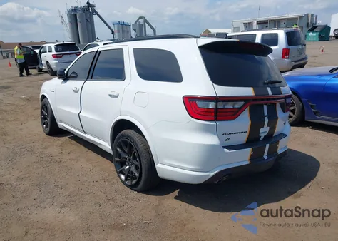 2023 Dodge Durango Hemi Orange Awd from USA, damaged, VIN 1C4SDJCTXPC599734